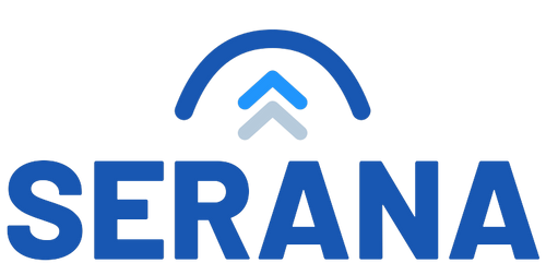 serana logo stacked